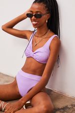 Conjunto de Biquíni Malibu Lilás