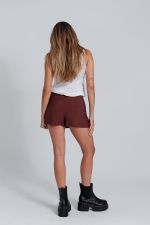Short Saia Elle Marrom