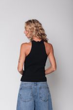 Blusa de Tricot Nó Preto
