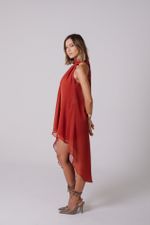 Blusa Longa Terracota