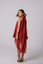 Blusa Longa Terracota