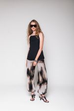 Blusa Costas Abertas Preta 