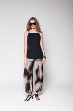 Blusa Costas Abertas Preta 