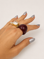 Anel Vintage Dourado  