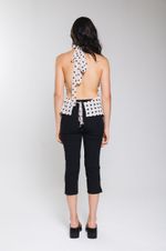 Blusa Frente Única Poá