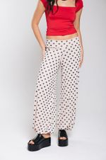Calça Aladim Estampada Poá