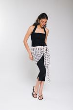 Corset de Linho Preto