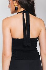 Corset de Linho Preto