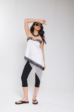 Regata de Cetim com Renda Off White