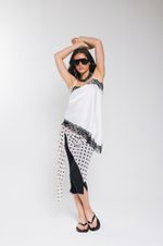 Regata de Cetim com Renda Off White