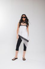 Regata de Cetim com Renda Off White