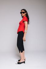  Blusa de Tricot Joy Vermelha
