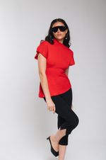  Blusa de Tricot Joy Vermelha