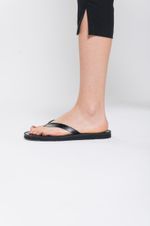 Chinelo Couro Preto 
