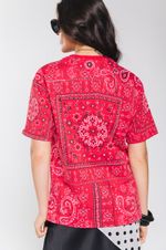 T-shirt Bandana Vermelha 