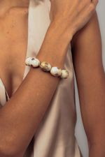 Bracelete Orgânico Resina Studs