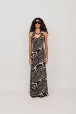 Vestido Regata Longo de Tule Siesta