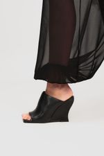 Tamanco Coberto Preto