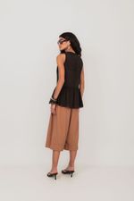 Blusa Organza Preta