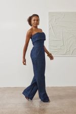 MACACÃO JEANS WIDE LEG DZ8057