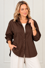 CAMISA CANELLI TRICOLINE