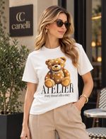 TSHIRT CANELLI URSO ATELIER