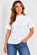 TSHIRT CANELLI GOLA BANANA 