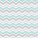 Papel de Parede Chevron Tons de Cinza e Verde