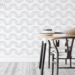 Papel de Parede Ondas Abstratas