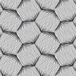 Papel de Parede Losango de Linhas Abstratas