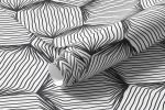 Papel de Parede Losango de Linhas Abstratas