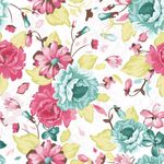 Papel de Parede Jardim de Flores