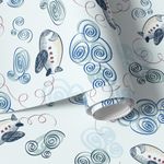 Papel de Parede Infantil Nuvens e Aviões
