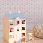 Papel de Parede Infantil Ballet Laço e Sapatilha