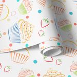 Papel de Parede Confeitaria Cupcakes