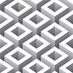 Papel de Parede  Quadrados Geométricos 3D 