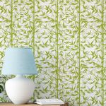 Papel de Parede Folhas e Bambus 