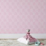 Papel de Parede Setas Rosas