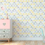 Papel de Parede Triângulos Infantil