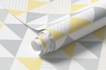 Papel de Parede Triângulos Infantil