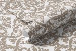 Papel de Parede Padrão Arabesco Ornamental 