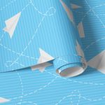 Papel de Parede de Aviãozinho de Papel