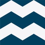 Papel de Parede Chevron (Azul Escuro)