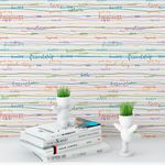 Papel de Parede de Palavras Coloridas