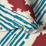 Papel de Parede Estrelas e Listras 