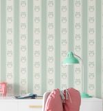 Papel de Parede Corujas (Verde Oliva)