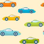 Papel de Parede Carrinhos Infantil 