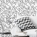 Papel de Parede Linhas Cruzadas 