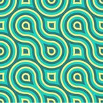 Papel de Parede Anos 70 (Ondas)