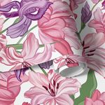 Papel de Parede Flores de Lírios 